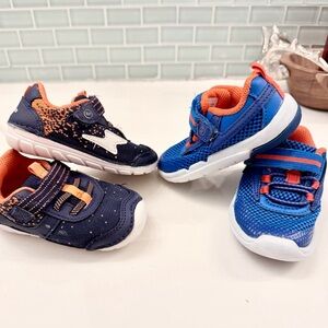 Stride Rite Set of Early Walker Sneakers - Toddler 5